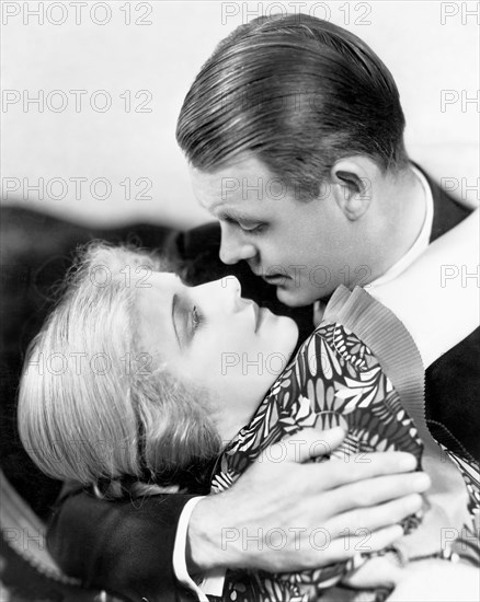 Ann Harding, Robert Ames, on-set of the Film, "Holiday", 1930