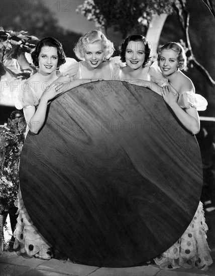 Chorus Girls, Publicity Portrait for the Film, " The Kid from Spain", 1932