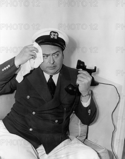 Edward Arnold, American Actor, Publicity Portrait, 1941