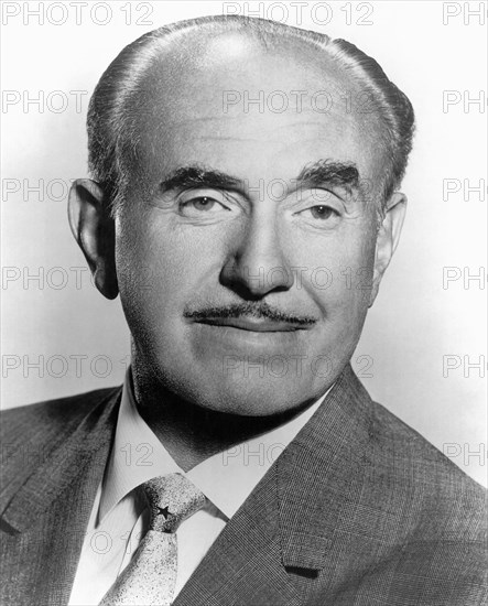 Jack Warner (1892-1978), Canadian-born American Film Executive and President Warner Bros. Studios, Portrait, circa 1950's