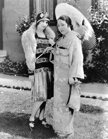 Mary Philbin with Komako Sunada, Portrait, Universal Studios, 1927