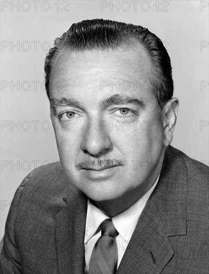 Walter Cronkite, American Journalist, Portrait, circa 1960's