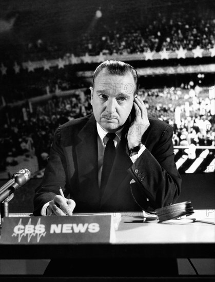 Walter Cronkite, American Journalist, 1968