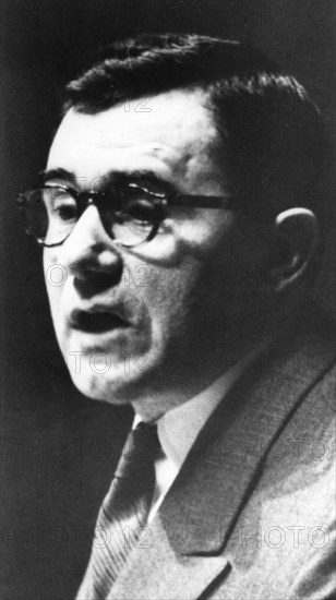 Andrei Gromyko (1909-1989), Soviet Statesman, Portrait, circa 1958