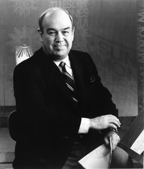 Charles Kuralt (1934-1997), American Journalist, Portrait, circa 1980's