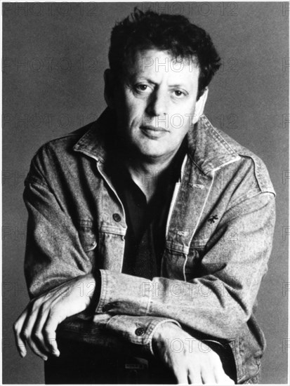 Philip Glass, American Composer, Portrait, circa 1988