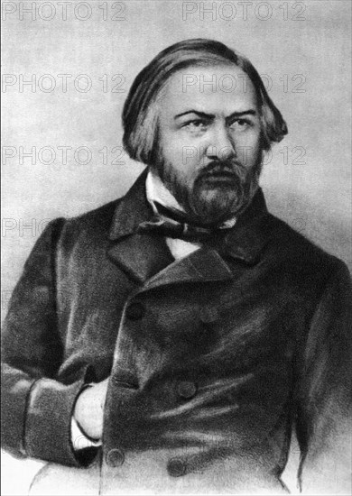 Mikhail Glinka (1804-1857), Russian Composer, Portrait