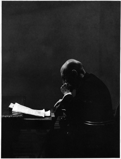 Igor Stravinsky (1882-1971), Russian Composer, Pianist and Conductor Moody Profile, 1965