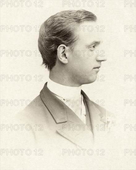 George I (1845-1913) King of the Hellenes (1863-1913), Greece, Portrait circa 1865, Small Cabinet Card, circa 1905