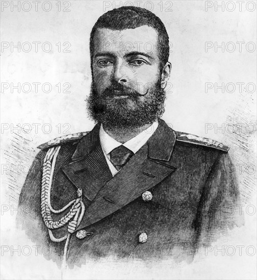 Grand Duke Alexander Mihailovich (1866-1933), Portrait, circa 1890's