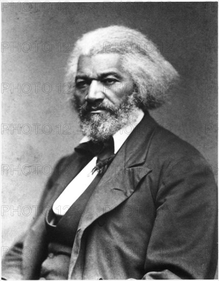 Frederick Douglass (1817-1895), African-American Abolitionist, Portrait, circa 1874