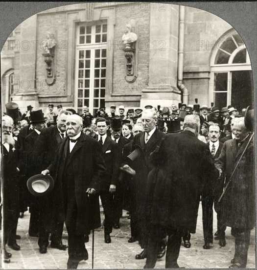 Signature du traité de Versailles, 28 juin 1919