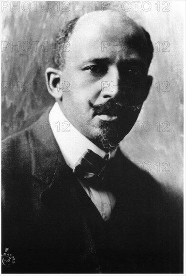 William Edward Burghardt, W.E.B., Du Bois (1868-1963), African-American Civil Rights Leader and Co-Founder of N.A.A.C.P., Portrait, circa 1918