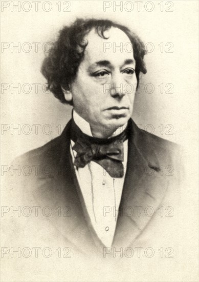 Benjamin Disraeli (1804-1881), British Politician and Prime Minister of the United Kingdom, Portrait, circa 1870