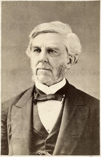 Oliver Wendell Holmes, Sr (1809-94), American Doctor, Educator, Poet, & Author Portrait, circa 1890