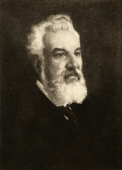 Alexander Graham Bell (1847-1922), Inventor of Telephone, Portrait