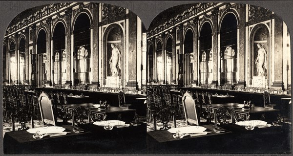 Preparations for the signing of the Treaty of Versailles, 28 June 1919