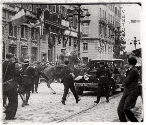 Assassination of King Alexander of Yugoslavia,  Marseille, France, 1934