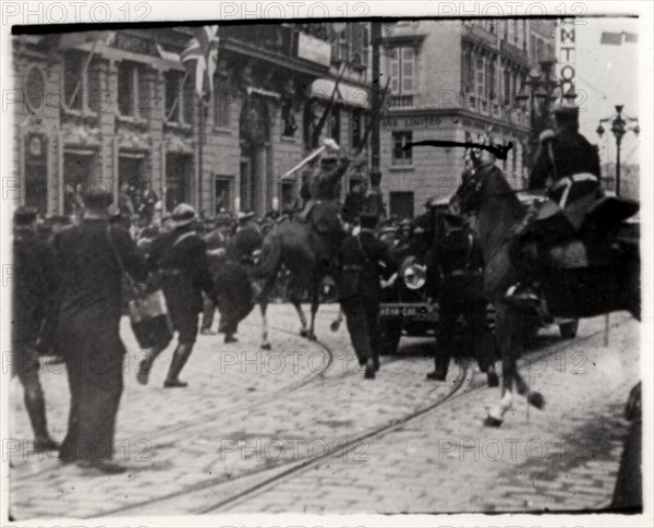 Assassination of King Alexander of Yugoslavia,  Marseille, France, 1934