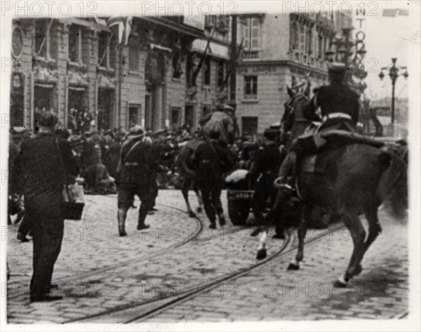 Assassination of King Alexander of Yugoslavia,  Marseille, France, 1934