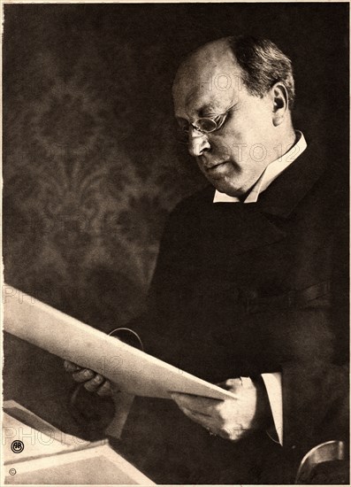 Henry James (1843-1916), American Writer, Portrait, circa 1890's