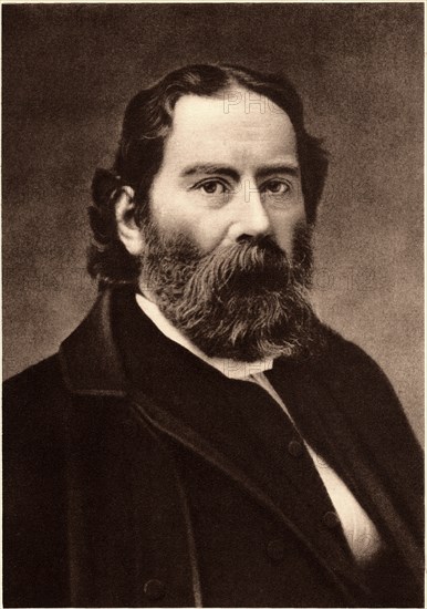 James Russell Lowell (1819-91), American Poet, Portrait