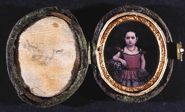 Young Girl, Portrait, Daguerreotype, circa 1850's