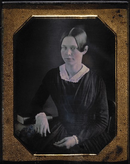 Young Woman, Portrait, Daguerreotype, Circa 1850's
