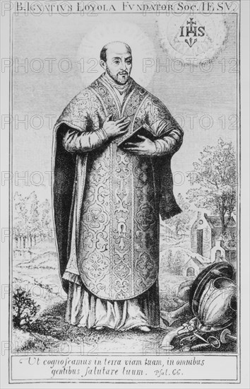 Ignatius of Loyola (1491-1556), Spanish Priest & Theologian and Founder of Society of Jesus (Jesuits), Portrait