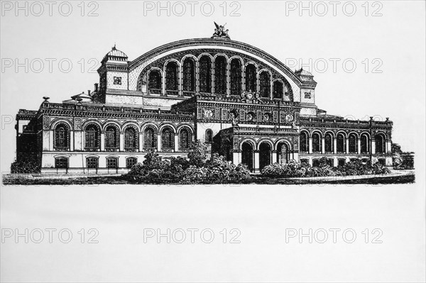 Hauptbahnhof, 19th Century Railway Station, Berlin, Germany