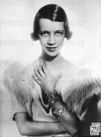 Lily Pons (1898-1976), French-American Soprano Singer and Actress, Portrait, circa 1930