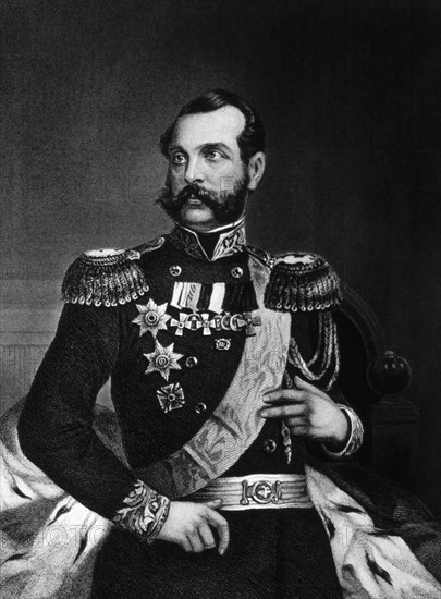 Alexander II (1818-1881), Emperor of Russia 1855-1881, Portrait,