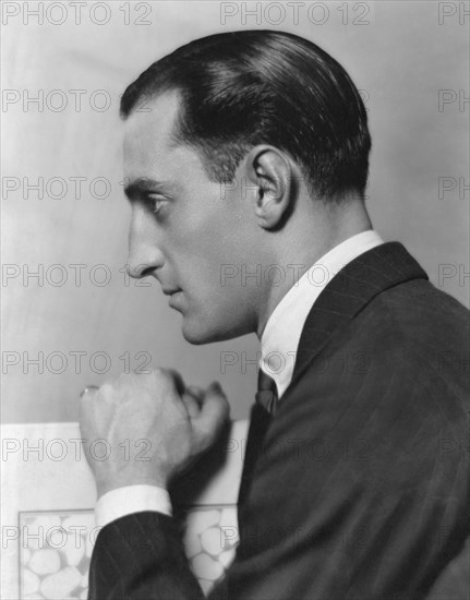 Basil Rathbone, Promotional Portrait, Broadway Play, "The Swan", 1923