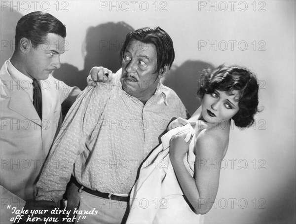 Richard Arlen, Warner Oland, Nancy Carroll, on-set of the Film, "Dangerous Paradise", 1930