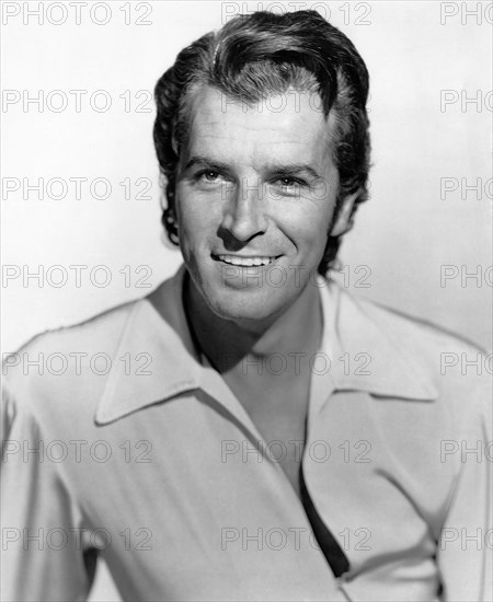 Fernando Lamas, Promotional Portrait, on-set of the Film, "The Diamond Queen", 1953