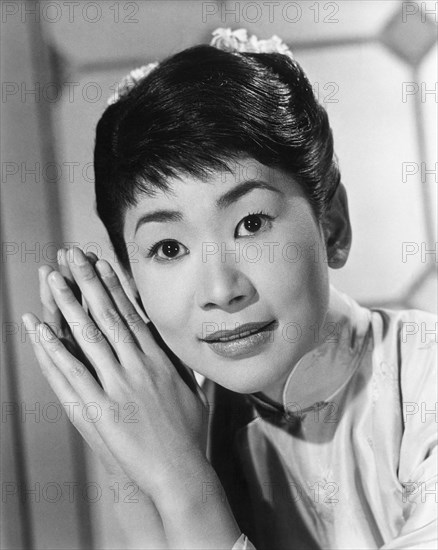 Miyoshi Umeki, Publicity Portrait, on-set of the Film, "Flower Drum Song", 1961