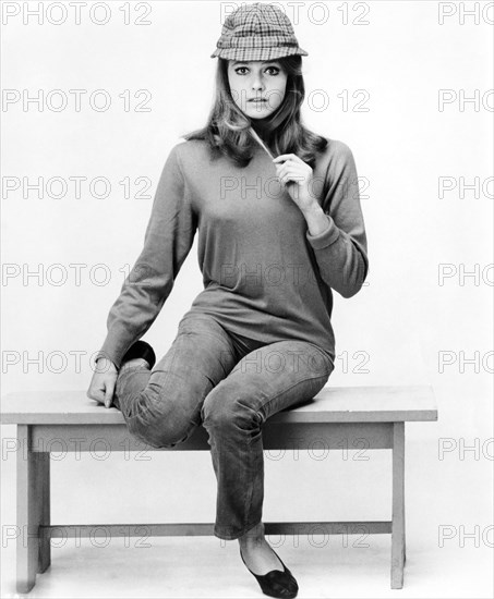 Eva Renzi, Publicity Portrait for the Film, "Funeral in Berlin", 1966