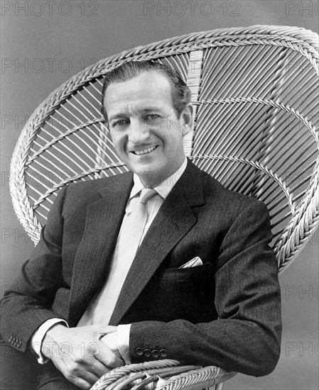 David Niven, Publicity Portrait, on-set of the Film, "Happy Anniversary", 1959