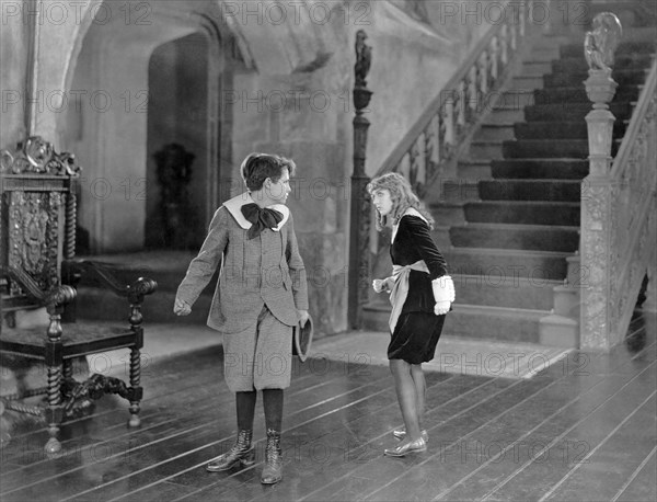 Francis Marion, Mary Pickford, on-set of the Silent Film, "Little Lord Fauntleroy", 1921