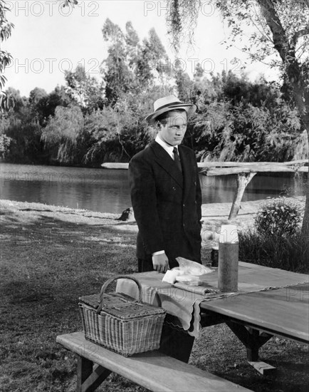 Paul Newman, on-set of the Film, "The Long, Hot Summer", 20th Century Fox Film Corp., 1958