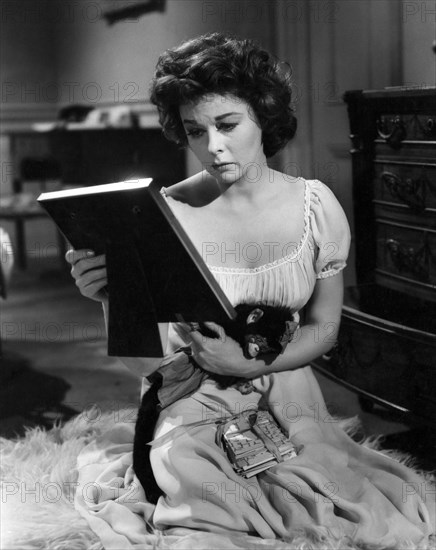 Susan Hayward, on-set of the film, "I'll Cry Tomorrow",  1955