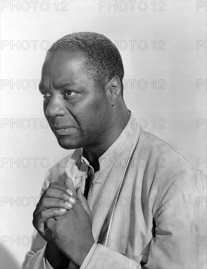 Canada Lee, publicity portrait for the film, "Lifeboat", 20th Century Fox, 1944