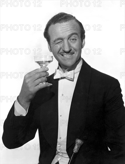 David Niven, on-set of the Film "The Toast of New Orleans", 1950