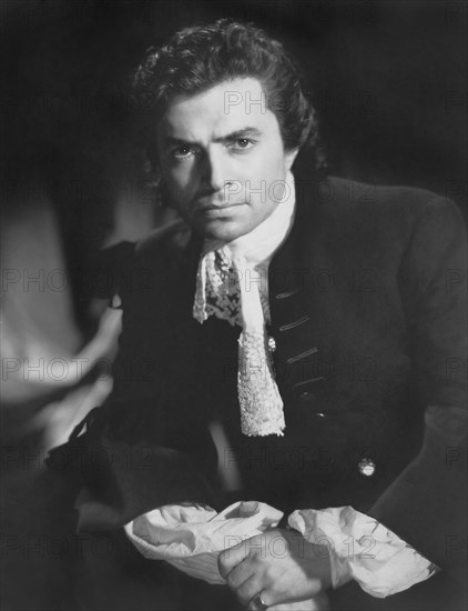 James Mason, on-set of the Film "The Wicked Lady", 1945