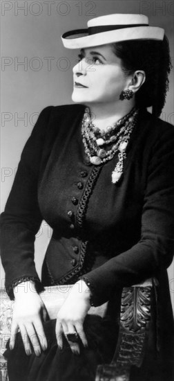 Helena Rubinstein, Portrait, circa 1940's