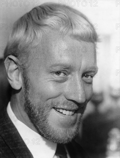Max Von Sydow, Smiling Portrait, 1967