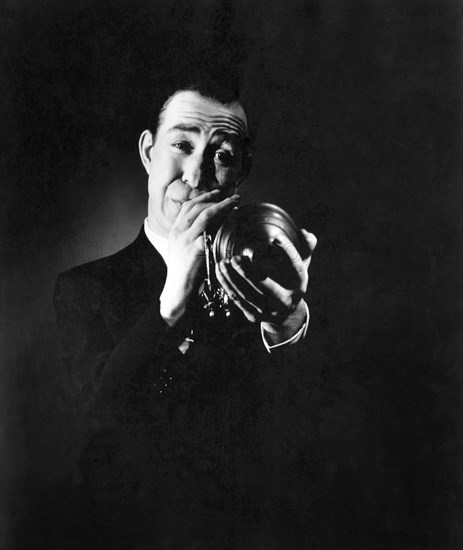 Muggsy Spanier, Portrait Playing Cornet, circa 1939