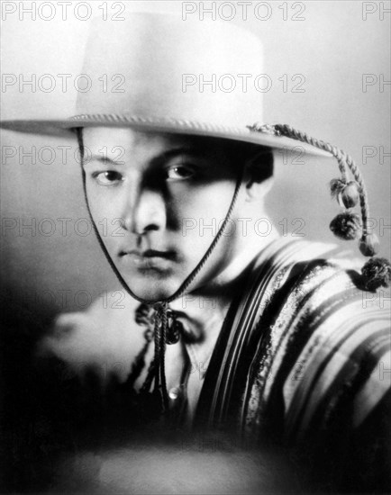 Rudolph Valentino, Publicity Portrait for the Silent Film "The Four Horsemen of the Apocalypse", 1921