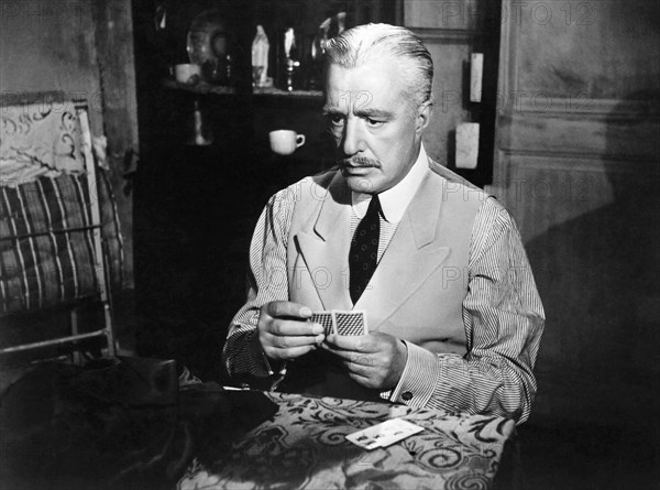 Vittorio De Sica, on-set of the Film "Gold of Naples" (aka L'Oro di Napoli), 1954