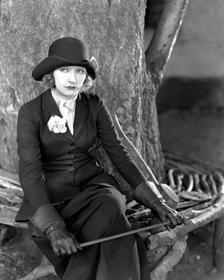 Greta Garbo, on-set of the Silent Film "Love", 1927